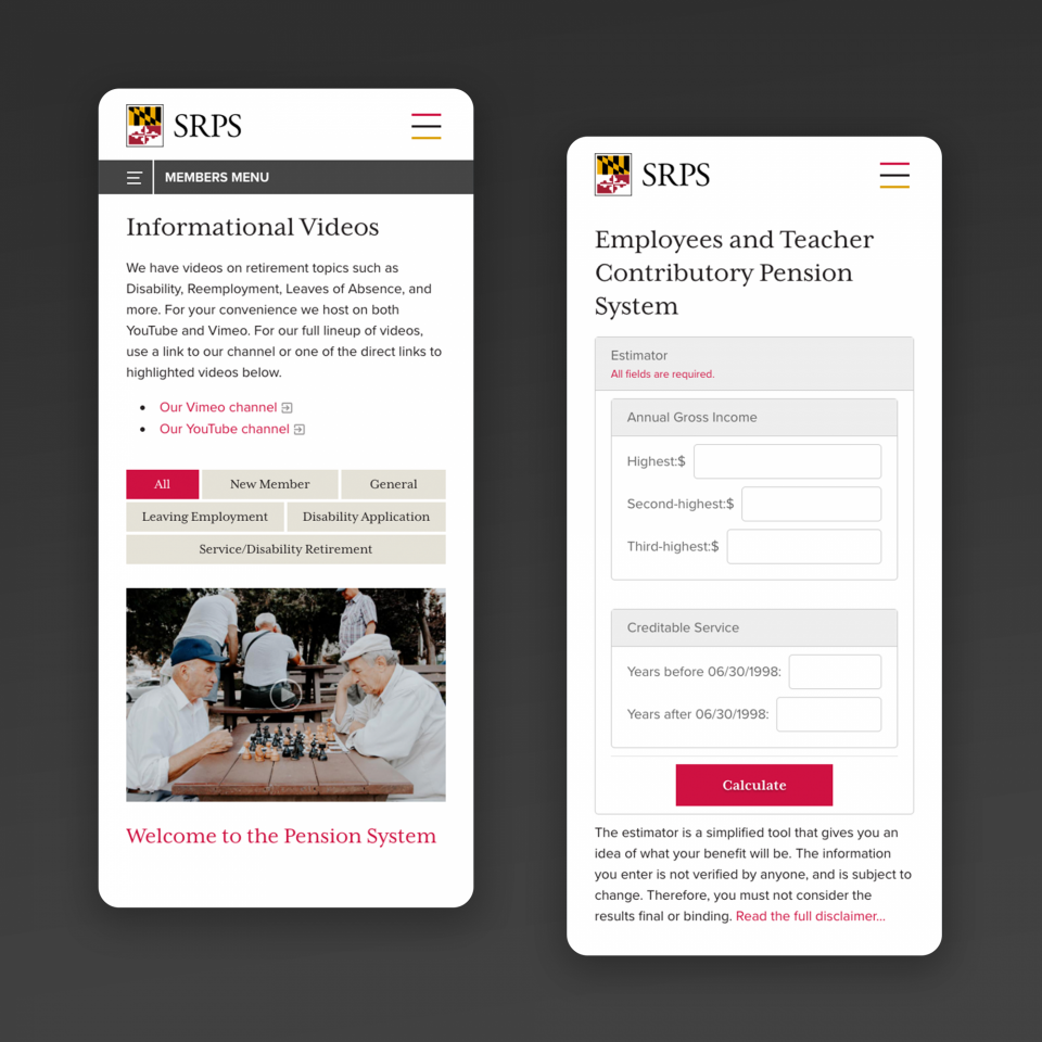 Maryland State Retirement And Pension System Maryland state retirement and pension system