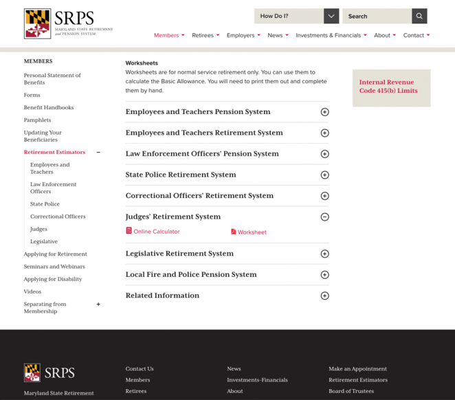 Maryland State Retirement and Pension System